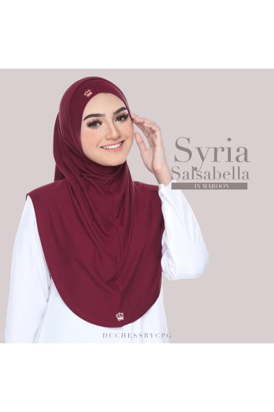SYRIA SALSABELLA (L) - MAROON